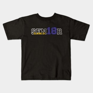 Senior Class of 2018 - High School College Graduate Kids T-Shirt